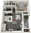 1 Bedroom, 1 Bathroom Apartment at Rivulet